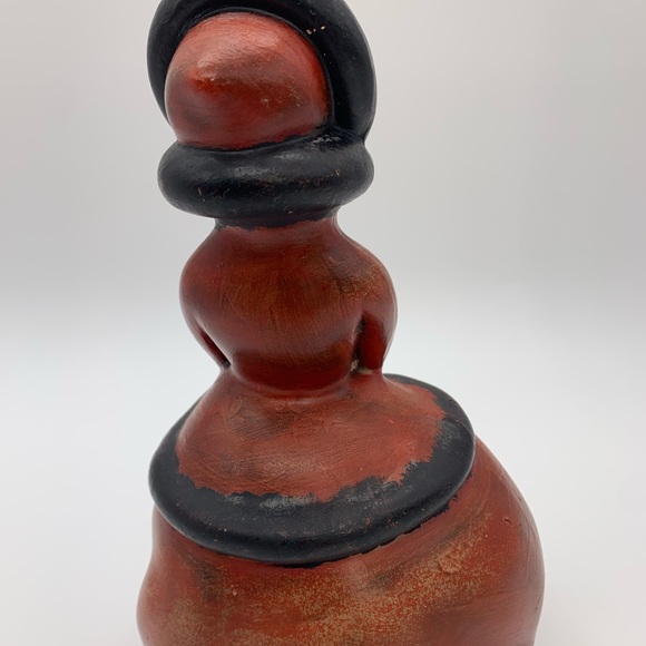 Vintage MCM Atlantic Mold Christmas Caroler 1950’s -60’s (Signed) Handpainted - Picture 8 of 16